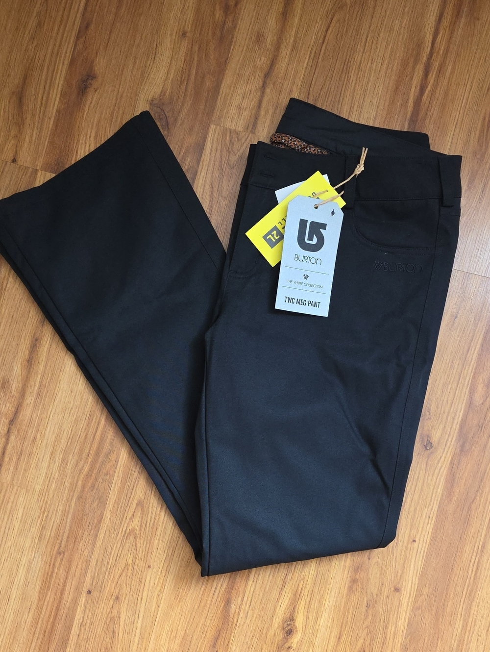 Womens Burton Black TWC Meg Pant Waterproof Snow Pants
